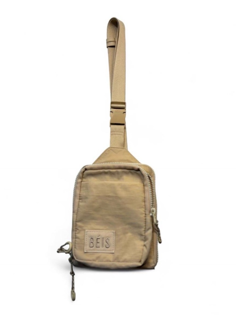 BEIS Tan Sling Belt Bag for Men